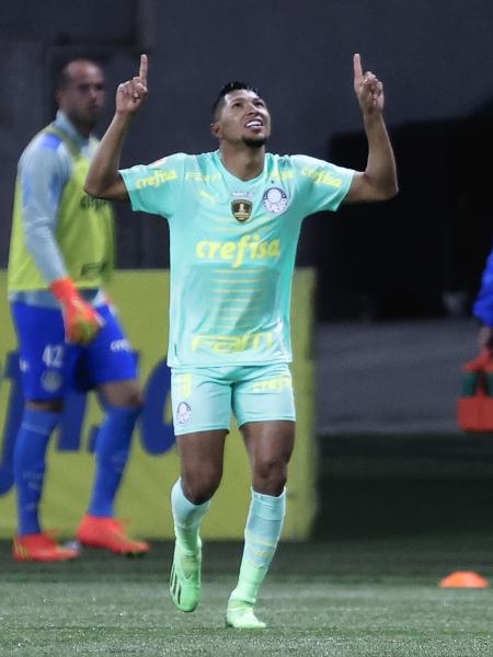 Rony, do Palmeiras, fez o seu na vitória do campeão sobre o lanterna -  Ettore Chiereguini/AGIF