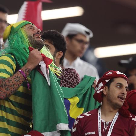 Torcedor brasileiro no Qatar - James Williamson - AMA/Getty Images