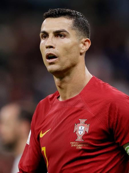 Cristiano Ronaldo em ação contra o Uruguai pela Copa do Mundo - David S. Bustamante/Soccrates/Getty Images