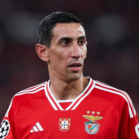 Ángel Di María, jogador do Benfica - Quality Sport Images/Getty Images