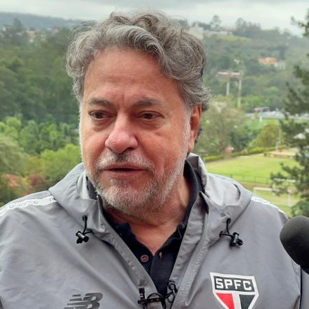 Julio Casares, presidente do São Paulo, apostou em reformulação no setor de captação das categorias de base - Eder Traskini/UOL