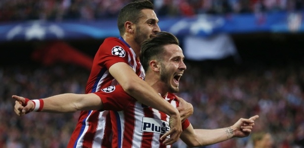 Saúl deixou o Atlético em vantagem diante do Bayern na semifinal - Reuters / Sergio Perez Livepic