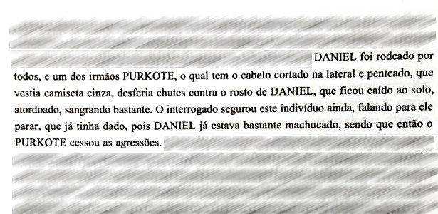 Depoimento David - Reprodução - Reprodução