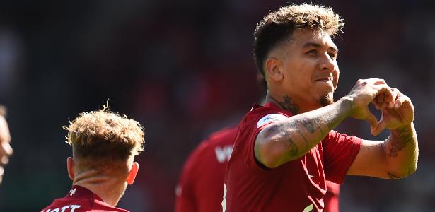 TNT Sports Brasil - QUE JOGO ABSURDO! O Liverpool saiu perdendo por 2 a 0,  mas foi buscar o empate no finalzinho com ajuda do brasileiro Roberto  Firmino! A diferença do líder