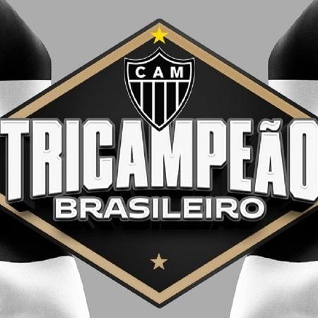Atlético-MG se denominou "tricampeão brasileiro" após ofício da CBF