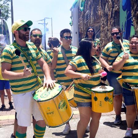 Movimento Verde Amarelo na despedida da delegação para a disputa do Parapan de Santiago