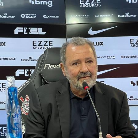 Fred Luz, novo CEO do Corinthians, é apresentado pelo clube alvinegro