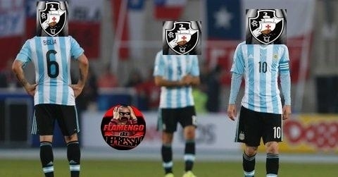Derrota da Argentina gerou piadas nas redes sociais