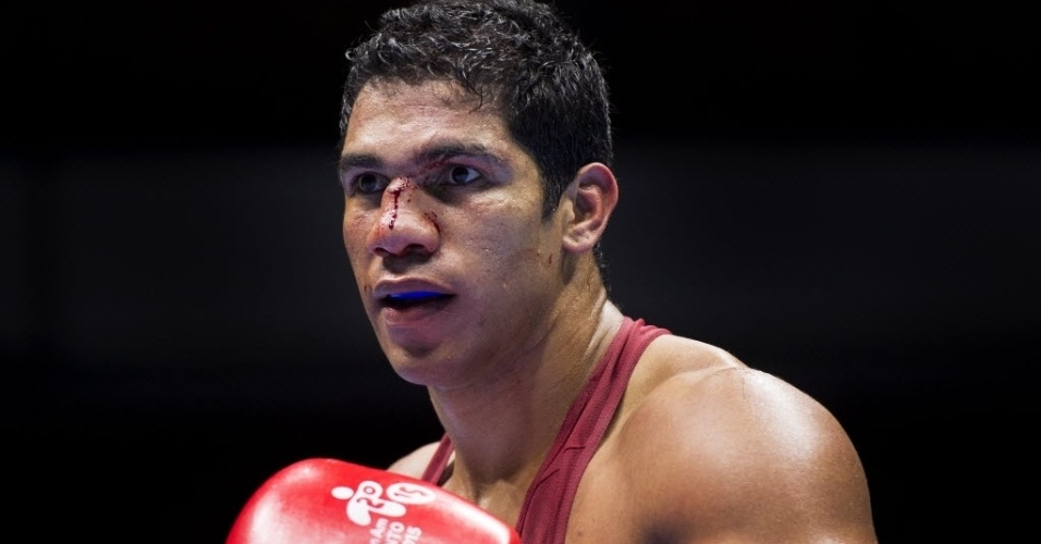 Rafael Duarte Lima fica com o bronze no boxe, na categoria acima de 91 kg