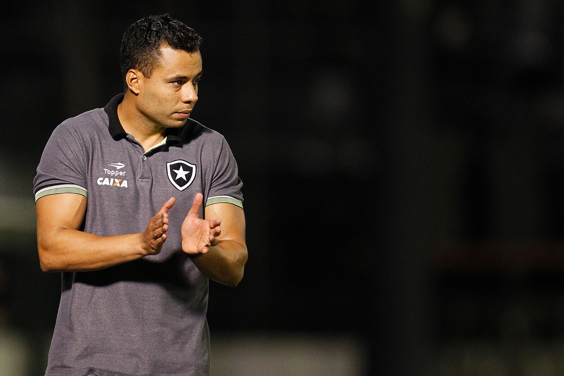 Jair Ventura durante Botafogo x Ponte Preta - Vitor Silva/SSPress/Botafogo.