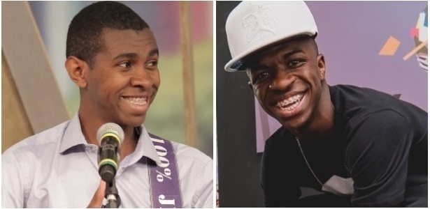 Vinicius Jr. cai nas graças da torcida e vira Para nossa alegria do Fla