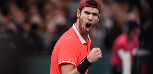 Karen Khachanov bate Djokovic e vence o Master 1000 de Paris - CHRISTOPHE ARCHAMBAULT / AFP - CHRISTOPHE ARCHAMBAULT / AFP