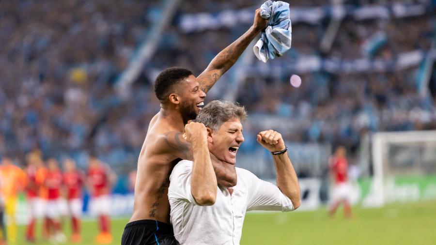 André tem a confiança de Renato Gaúcho para seguir titular do Grêmio - Jeferson Guareze/AGIF