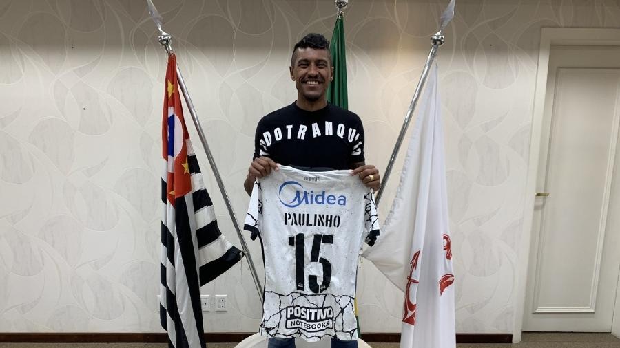 Corinthians, por enquanto, anunciou oficialmente apenas a contratação de Paulinho - Reprodução/ Twitter