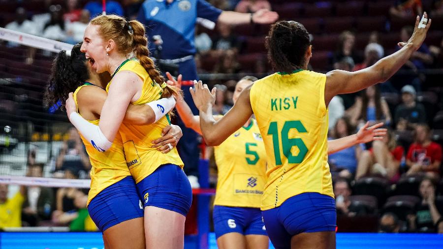 Seleção feminina de vôlei vence Alemanha em estreia na Liga das Nações - Divulgação/Federação Internacional de Vôlei