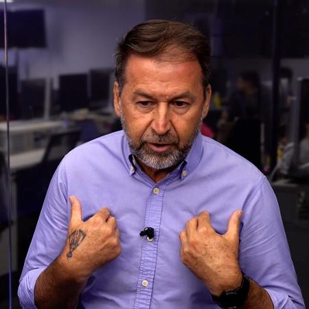 Augusto Melo, candidato à presidência do Corinthians, em entrevista ao UOL - UOL