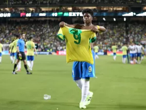Endrick está se tornando peça-chave para Dorival Jr na seleção brasileira