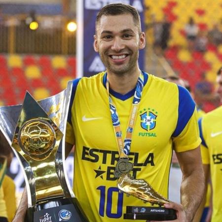 Pito, jogador de futsal da seleção brasileira