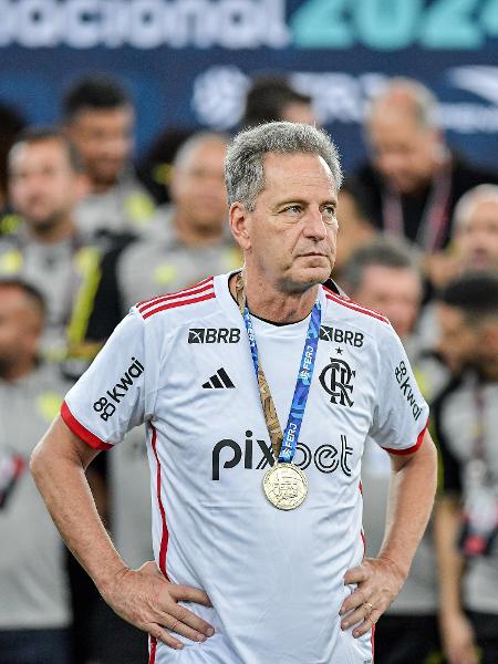 Rodolfo Landim está no processo de transição da presidência do Flamengo para Bap