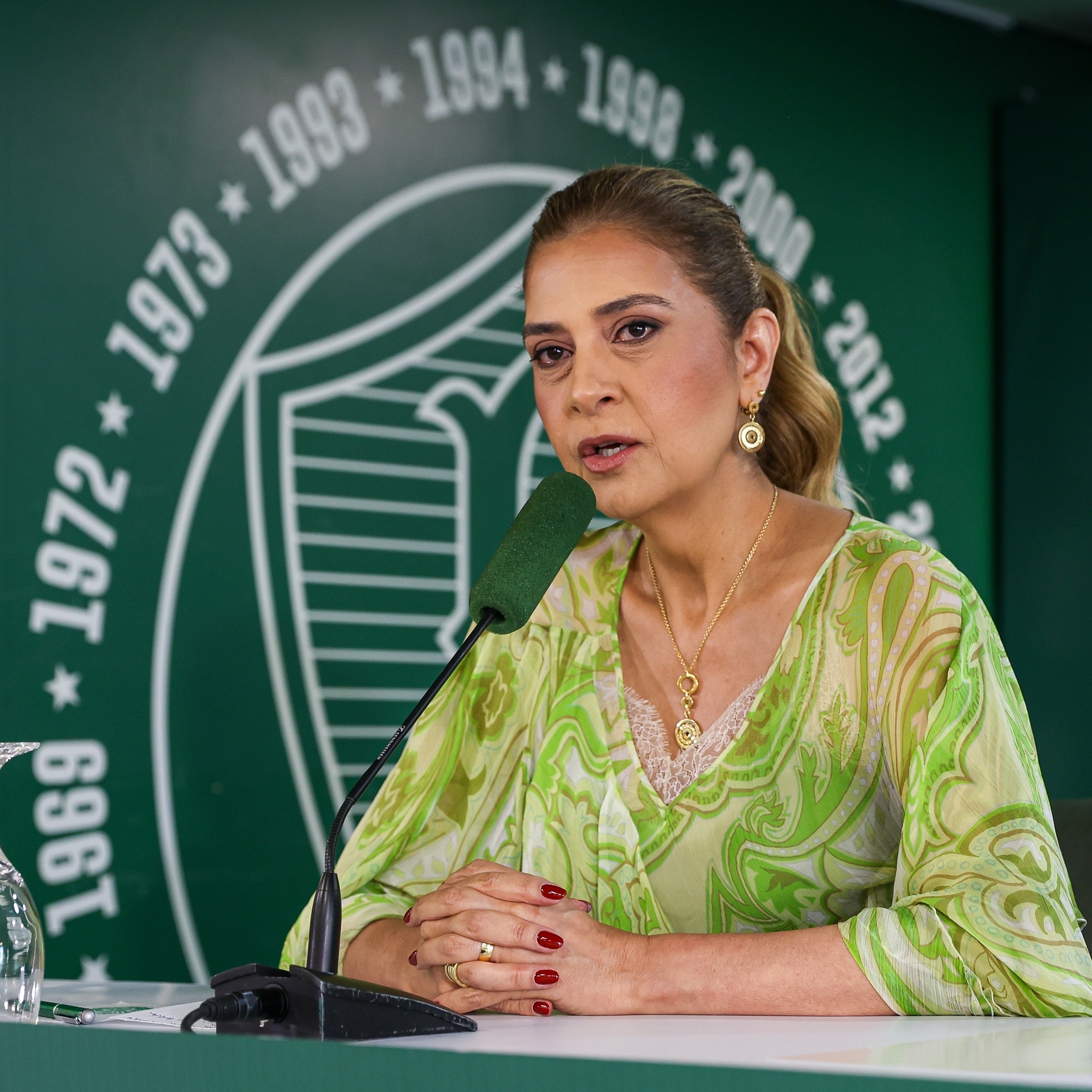 Maior afirmação de Leila Pereira não é sobre futebol