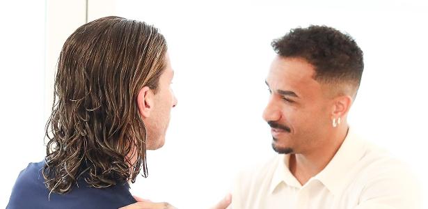 Danilo visita CT do Flamengo e revela emoção: Ansiedade de menino