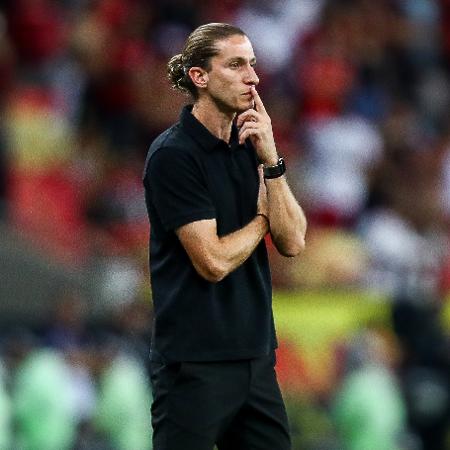 Filipe Luís, técnico do Flamengo Filipe Luís, técnico do Flamengo