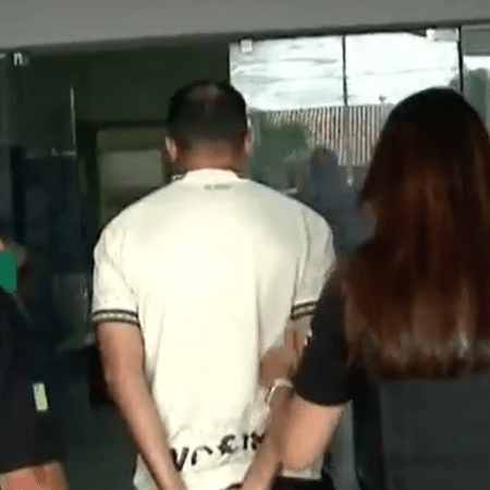 Natanael, técnico de futebol de 30 anos, foi detido na Operação Jogo Profano - Reprodução/Globoplay