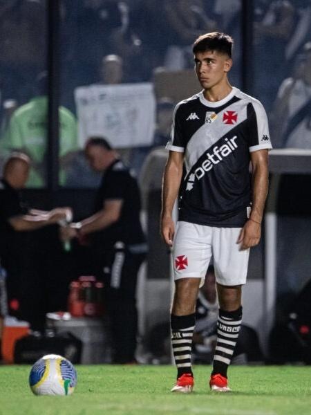 Juan Sforza em ação pelo Vasco