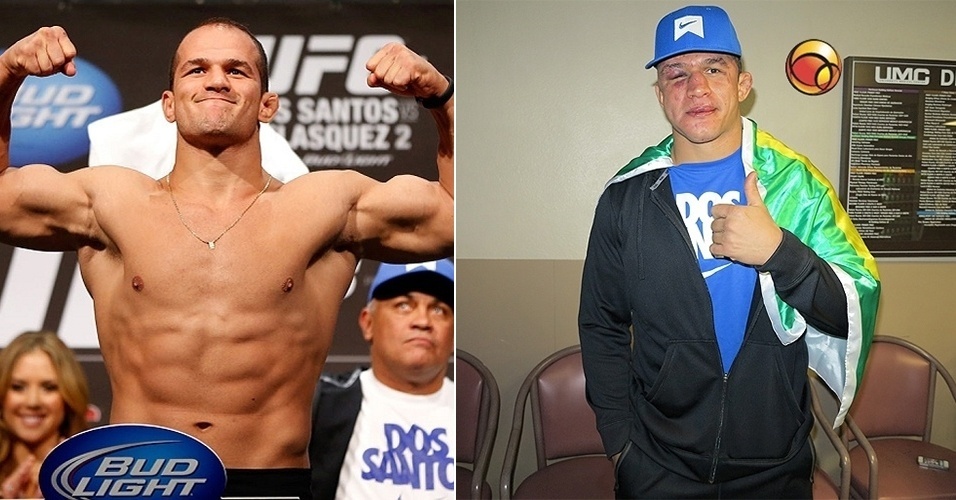 Um dos clássicos no quesito surra foi a segunda luta entre Júnior Cigano e Cain Velásquez, que levou o brasileiro ao hospital. - Getty Images e Jorge Corrêa