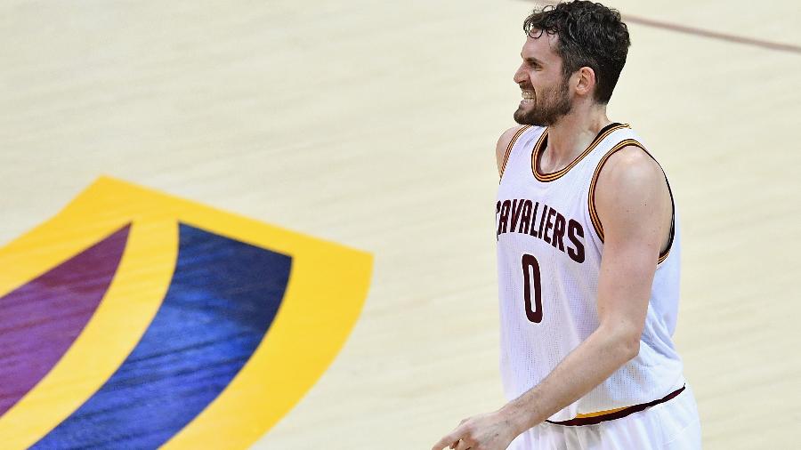Kevin Love, astro do Cleveland Cavaliers - Jason Miller/Getty Images/AFP