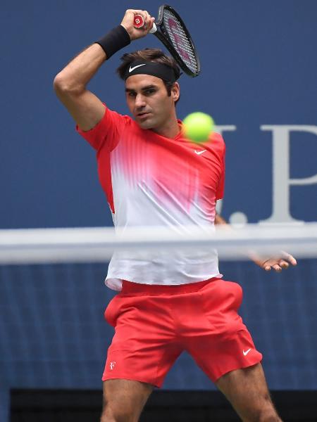 Federer enfrenta Youzhny na segunda rodada do US Open - AFP PHOTO / ANGELA WEISS