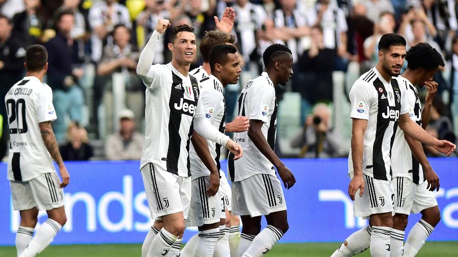 Cristiano Ronaldo primeiro título com a Juve - REUTERS/Massimo Pinca