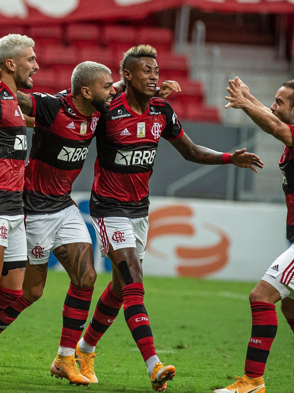 Quantos gols tem Gabigol Bruno Henrique e Arrascaeta no Flamengo?