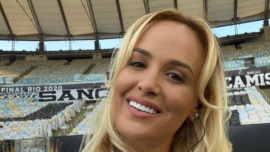 A jornalista Bibiana Bolson, ex-ESPN, agora contratada da Jovem Pan - Divulgação