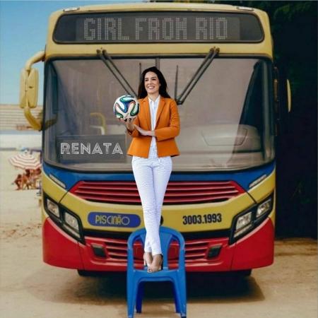 Renata Silveira repete meme de Anitta nas redes sociais - Reprodução/Instagram