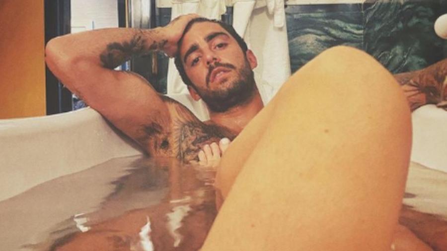 Pedro Scooby e Cintia Dicker em banheira de hotel em Porto, Portugal - Reprodução/Instagram