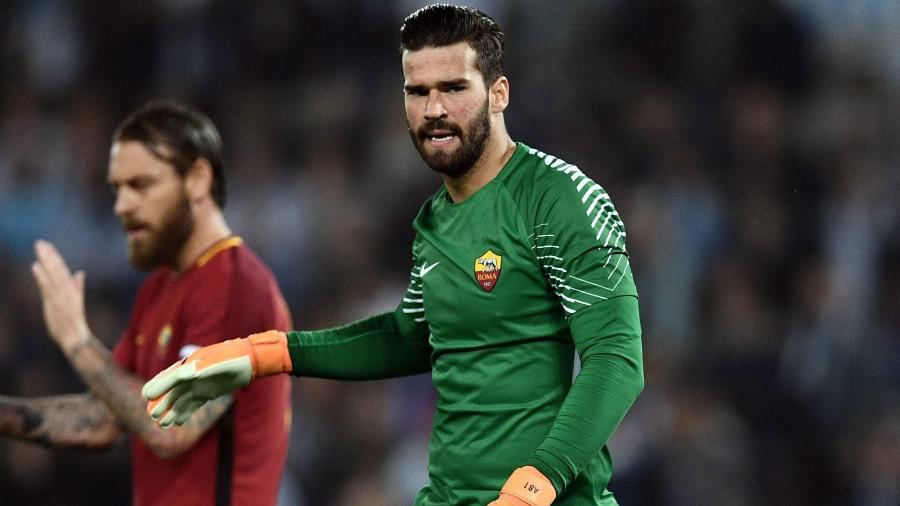 Hoje no Liverpool, goleiro Alisson ainda é a venda mais cara da Roma - Getty Images