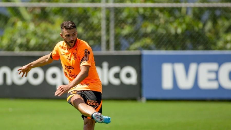 Júnior Moraes foi anunciado e já treinou pelo Corinthians - Rodrigo Coca/ Ag. Corinthians