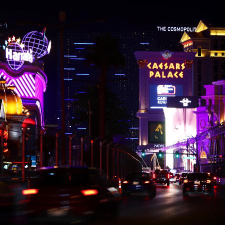 O circuito da F1 em Las Vegas neste ano passará ao lado do cassino Caesar's Palace