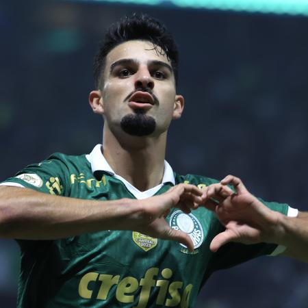 Flaco López abriu o placar para o Palmeiras no Allianz Parque