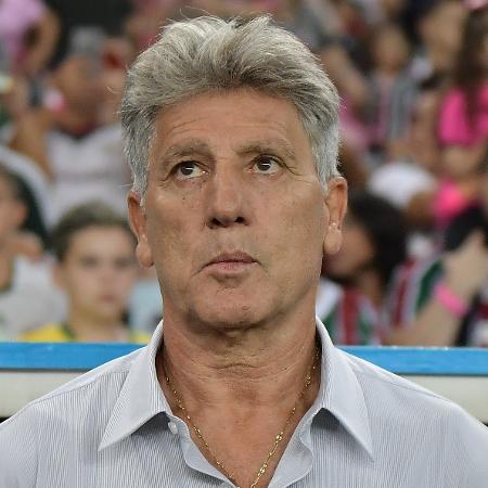 Renato Gaúcho, técnico do Fluminense, durante jogo contra o Vitória no Brasileirão - Thiago Ribeiro/AGIF