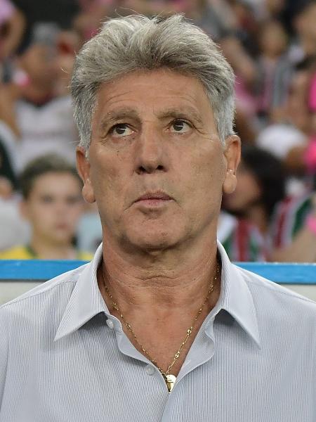 Renato Gaúcho, técnico do Fluminense, durante jogo contra o Vitória no Brasileirão Renato Gaúcho, técnico do Fluminense, durante jogo contra o Vitória no Brasileirão