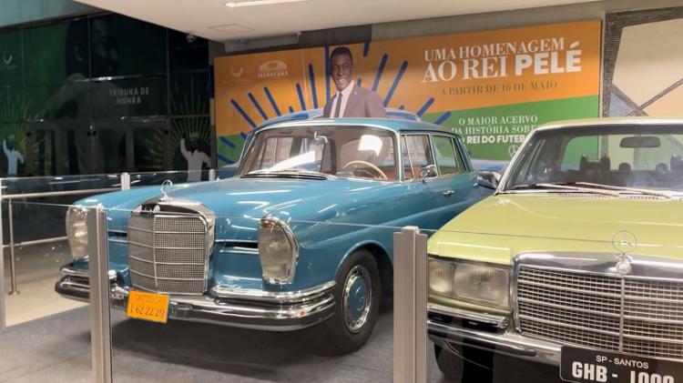 Carros que pertenceram a Pelé estão entre os itens raros na exposição sobre o Rei do Futebol no Maracanã Carros que pertenceram a Pelé estão entre os itens raros na exposição sobre o Rei do Futebol no Maracanã