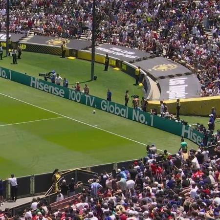 Estádio Rose Bowl apresenta pontos cegos em PSG x Atlético de Madri no Mundial Estádio Rose Bowl apresenta pontos cegos em PSG x Atlético de Madri no Mundial