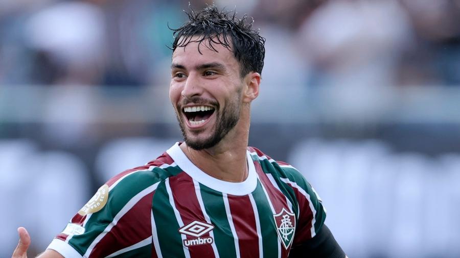 Martinelli comemora gol marcado pelo Fluminense contra o Al-Hilal no Mundial