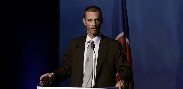 Aleksander Ceferin, presidente da Uefa - Aris Messinis/AFP