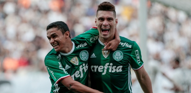 Moisés comemora gol sobre Corinthians - Marcello Zambrana/AGIF - Marcello Zambrana/AGIF