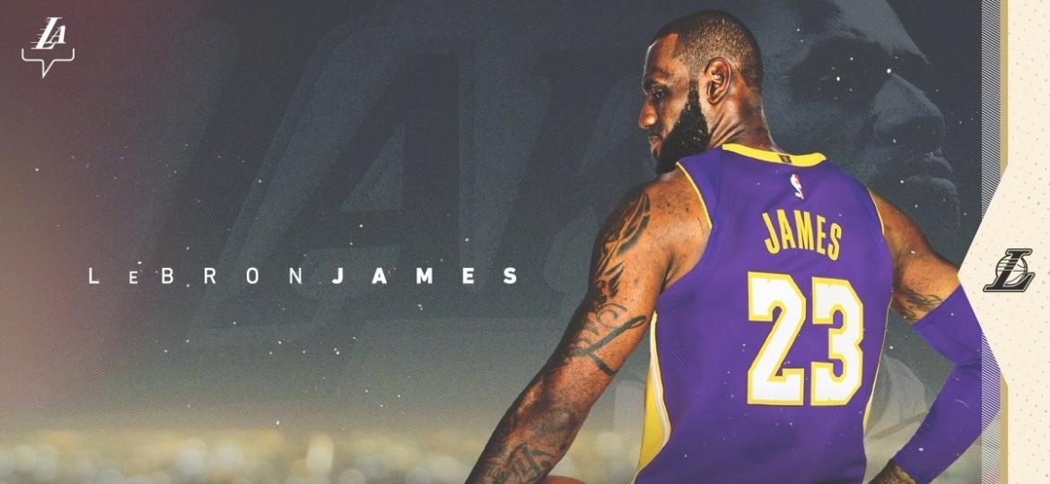 LeBron James cuida de investimentos no entretenimento e tem LA como "casa ideal" - Divulgação/Twitter/Los Angeles Lakers