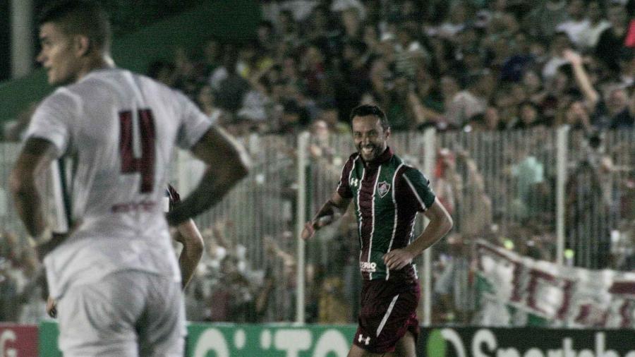 Nenê marcou o gol da vitória do Fluminense na estreia no Carioca - BRUNINHO VOLOTãO/AM PRESS & IMAGES/ESTADÃO CONTEÚDO
