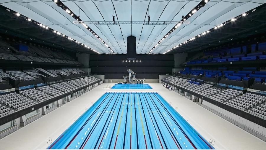 Centro Aquático dos Jogos Olímpicos de Tóquio - Divulgação